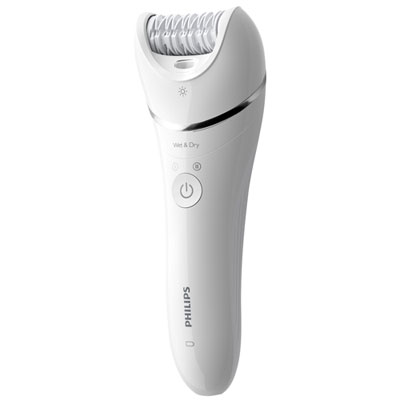 Philips Series 8000 Wet/Dry Epilator (BRE700/04) I love the Philips Epilator Series 8000 Wet & Dry epilator BRE720/14 For legs and body Powerful epilation + 8 accessories! So many options in one tool! 