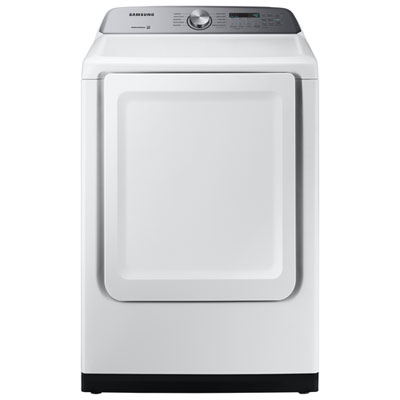 Samsung 7.4 Cu. Ft. Electric Dryer (DVE50T5205W) - White Samsung Electric Dryer