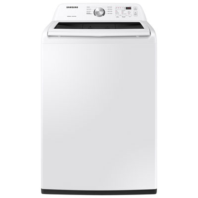 Samsung 5.2 Cu. Ft. High Efficiency Top Load Washer (WA45T3200AW) - White Large capacity and happy