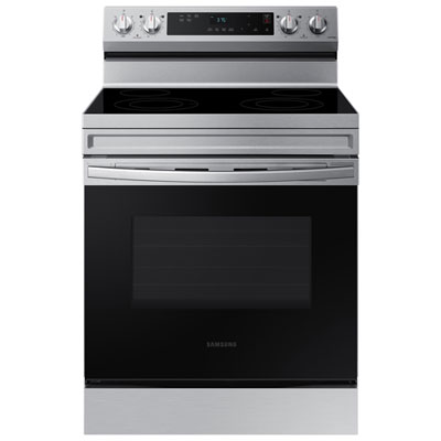 Image of Samsung 30   6.3 Cu. Ft. Freestanding Electric Range (NE63A6111SS) - Stainless Steel