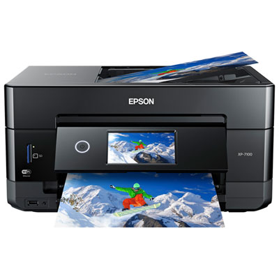 Epson Expression Premium XP-7100 Wireless All-In-One Inkjet Printer Multi-talented printer/scanner/copier