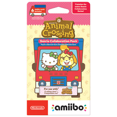 Ensemble Amiibo Collaboration Pack Animal Crossing Sanrio