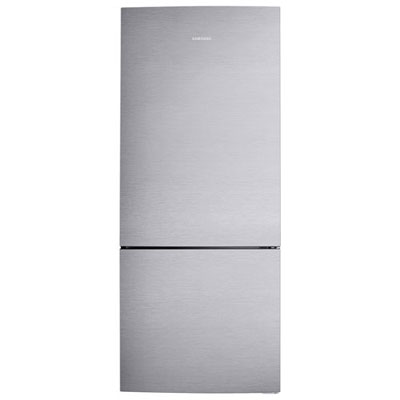 "Samsung 28"" Bottom Freezer Refrigerator (RL1505SBASR) - Stainless - Open Box - Perfect Condition"