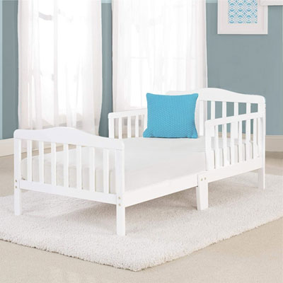 Image of Concord Baby Finley Contemporary Kids Bed - Toddler - White