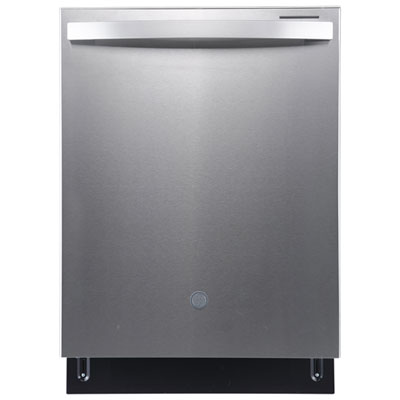 Image of GE 24   48dB Built-In Dishwasher with Stainless Steel Tub (GBT640SSPSS) - Stainless Steel