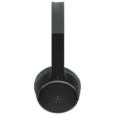 Belkin SoundForm Mini On Ear Bluetooth Kids Headphones Black