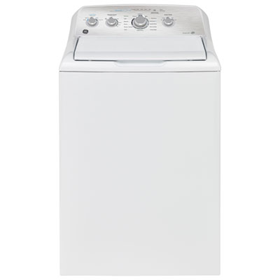 GE 4.9 Cu. Ft. High Efficiency Top Load Washer (GTW451BMRWS) - White Simple washer, less things to go wrong 