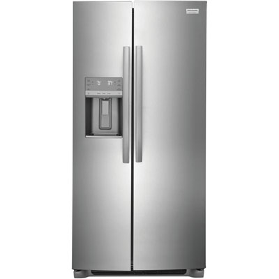 Frigidaire Gallery 33" 22.2 Cu. Ft. Side-By-Side Refrigerator (GRSS2352AF) - Stainless Steel Best buy!