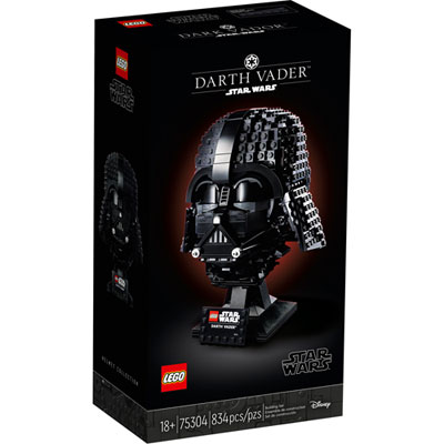 Image of LEGO Star Wars: Darth Vader Helmet - 834 Pieces (75304)