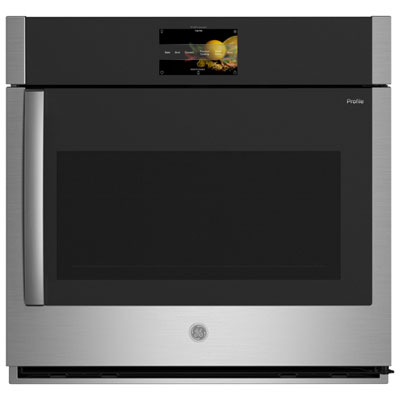 GE Profile 30" 5 Cu. Ft. True Convection Electric Wall Oven (PTS700RSNSS) - Stainless Steel My first wall oven