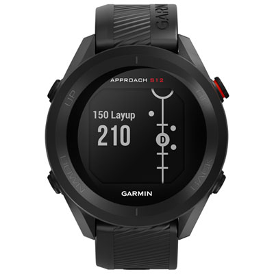 Image of Garmin Approach S12 43.7mm Golf GPS Watch - Black