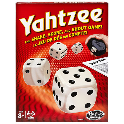 Image of Hasbro Yahtzee Dice Game