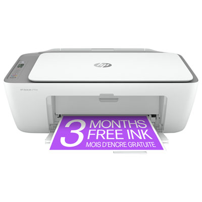 Image of HP DeskJet 2755e Wireless All-In-One Inkjet Printer - HP Instant Ink 3-Month Free Trial Included*