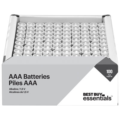 Image of Best Buy Essentials   AAA   Batteries - 100 Pack - Only at Best Buy