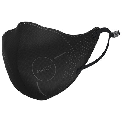 Image of AirPop Light SE Reusable Polyester Face Mask - Black