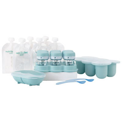 Image of NutriBullet Baby Meal Prep Kit - Teal/White