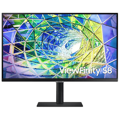 Samsung ViewFinity S8 32" 4K Ultra HD 60Hz 5ms GTG VA LCD Monitor (LS32A804NMNXGO) - Black An outstanding quality and resolution monitor