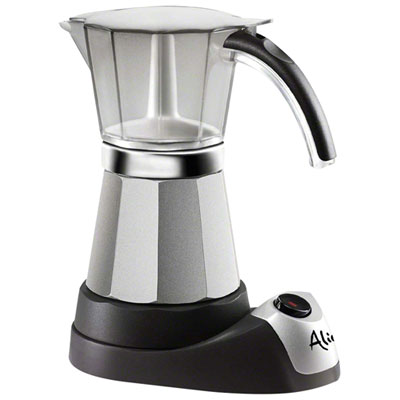 Image of Delonghi 6-Cup Moka Coffee Maker - Stainless Steel