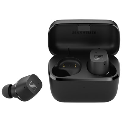 Image of Sennheiser CX True Wireless In-Ear Sound Isolating Headphones - Black