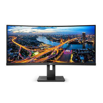 Open Box - PHILIPS 34" WQHD 100Hz 4ms GTG VA LCD Monitor (346B1C) - Black