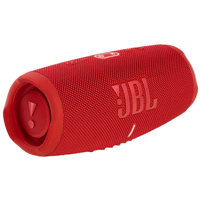 Image of JBL Charge 5 Waterproof Bluetooth Wireless Speaker - Red