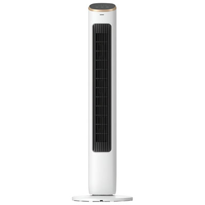 Ventilateur Vertical Oscillant D'ecohouzng - 41 Po - Blanc