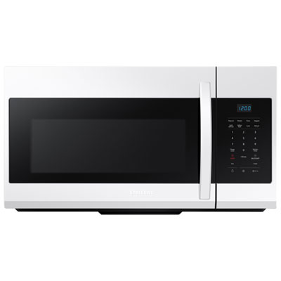 Image of Samsung Over-The-Range Microwave - 1.7 Cu. Ft. - White