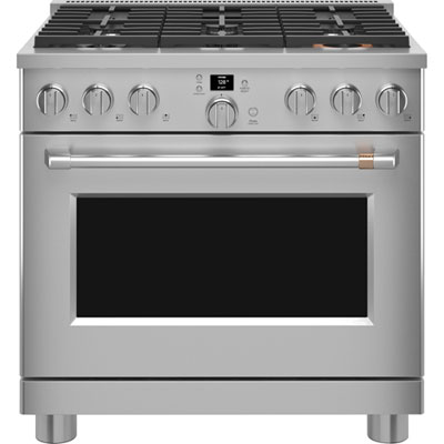 Café 36" 6.2 Cu. Ft. Fan Convection Freestanding Gas Range (CGY366P2TS1) - Stainless Steel Best appliances we ever had