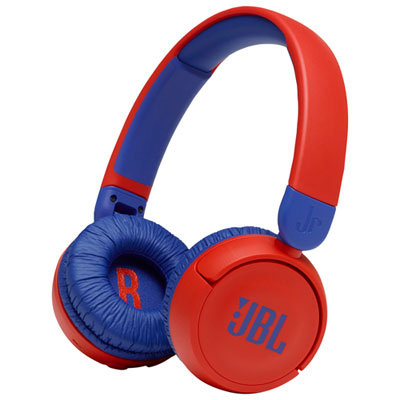 Image of JBL JR310BT On-Ear Bluetooth Kids Headphones - Red