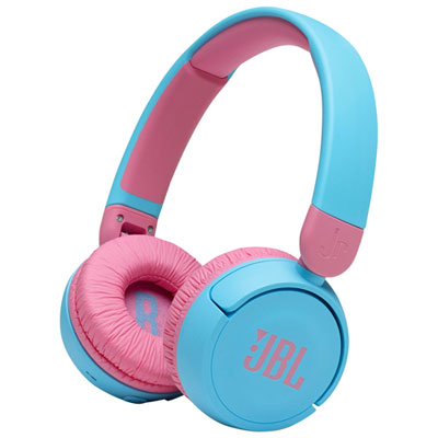 Image of JBL JR310BT On-Ear Bluetooth Kids Headphones - Blue