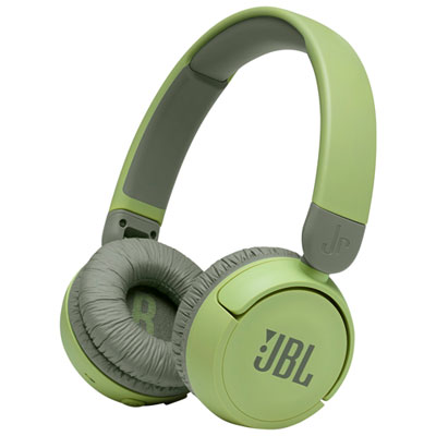 Image of JBL JR310BT On-Ear Bluetooth Kids Headphones - Green
