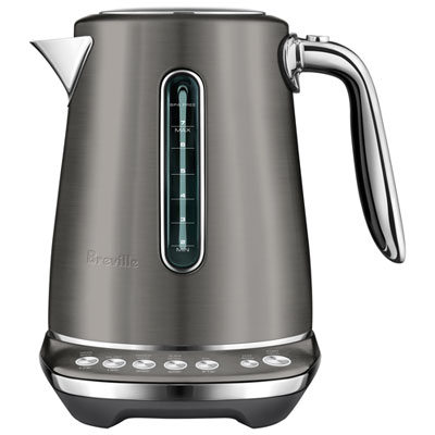 Image of Breville Smart Kettle Luxe Programmable Electric Kettle - 1.7L - Black Stainless Steel