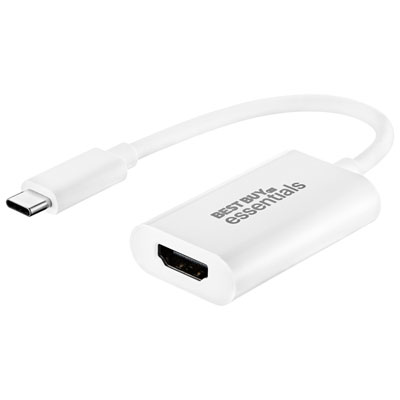 Adaptateur Hdmi Usb-C À 4K Uhd Best Buy Essentials (Be-Pa3C6E-C) Works great, bo problems noticed