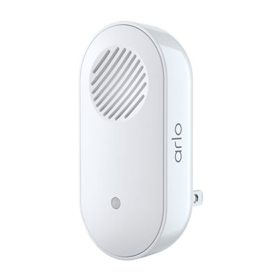 Arlo Chime 2 Add-On Alert/Alarm - White Great product, easy to install base to hang cameras, and good battery life