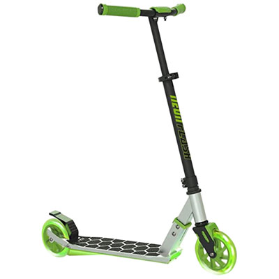 Image of Yvolution Neon Flash Foldable Scooter - Black/Green
