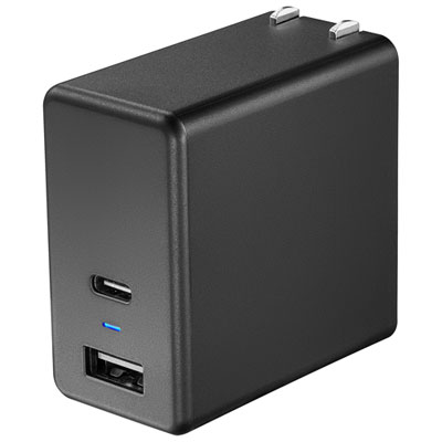 Insignia 67.5W 2-Port USB-A/USB-C GaN Wall Charger (NS-PWLG2-C) WALL CHARGER BREAKS DOWN USB WALLS