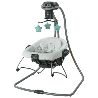 Image of Graco DuetConnect LX 2-in-1 Portable Swing & Bouncer - Oskar