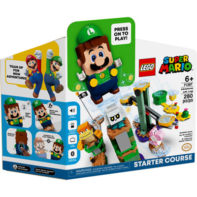 Image of LEGO Super Mario: Adventures with Luigi Starter Course - 280 Pieces (71387)