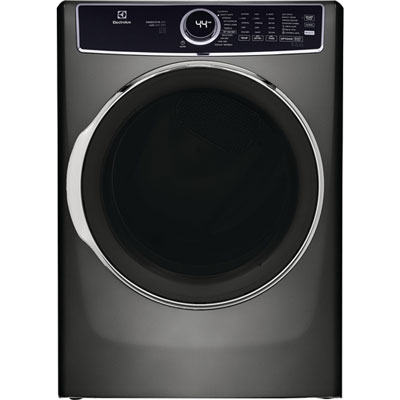 Image of Electrolux 8.0 Cu. Ft. Gas Steam Dryer (ELFG7637AT) - Grey