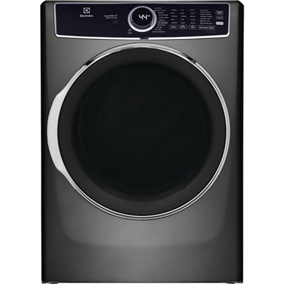 Image of Electrolux 8.0 Cu. Ft. Electric Steam Dryer (ELFE763CAT) - Grey