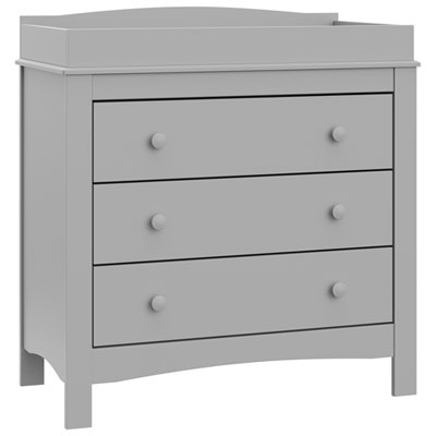 Commode À Table À Langer Avec 3 Tiroirs Noah De Graco - Gris Galet We just received the Graco Noah dresser and absolutely love the product