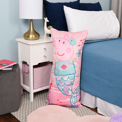 Image of Peppa Pig Huggable Body Pillow - Peppa