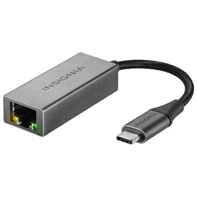 Insignia USB-C to Ethernet Adapter (NS-PA3C6E-C)