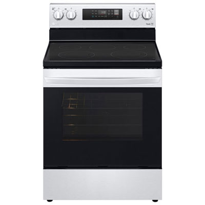LG 6.3 Cu. Ft. 5-Element Electric Range (LREL6321S) -Stainless Steel -Open Box -Scratch & Dent