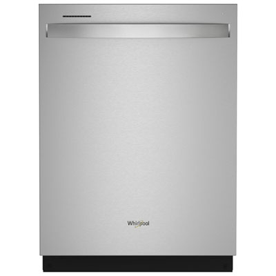 Image of Whirlpool 24   50dB Built-In Dishwasher with Stainless Steel Tub (WDT740SALZ) - Stainless Steel