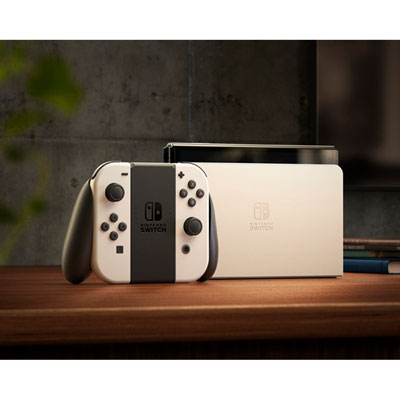 Nintendo Switch Nintendo Switch OLED (White) Nintendo Switch OLED Model - Vibrant 7-Inch OLED Screen