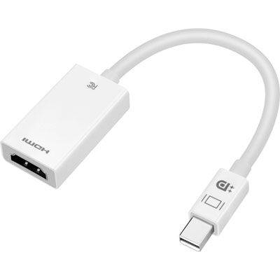 Best Buy Essentials Mini DisplayPort to HDMI Adapter (BE-PAMDHD-C) - Only at Best Buy Easy and inexpensive