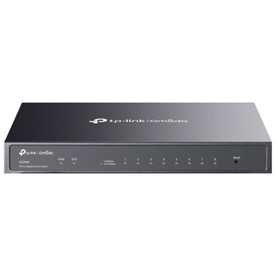 Commutateur Intelligent Gigabit À 8 Ports Omada De Tp-Link (Tl-Sg2008 V3)