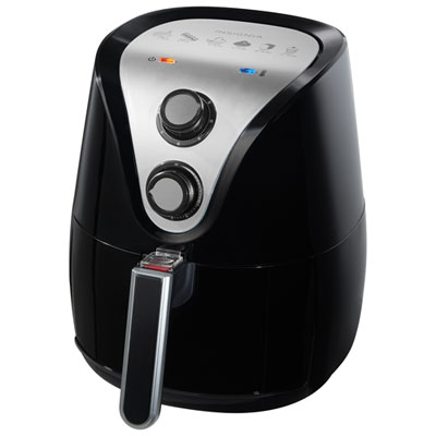 Image of Insignia Air Fryer - 3.2L/3.38QT - Black- Only at Best Buy