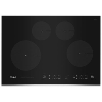 Whirlpool 30" 4-Element Induction Cooktop (WCI55US0JS) - Stainless Steel Great features!